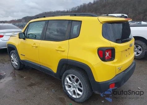 2017 Jeep Renegade Latitude 4X4 from USA, damaged, VIN ZACCJBBB0HPF01982